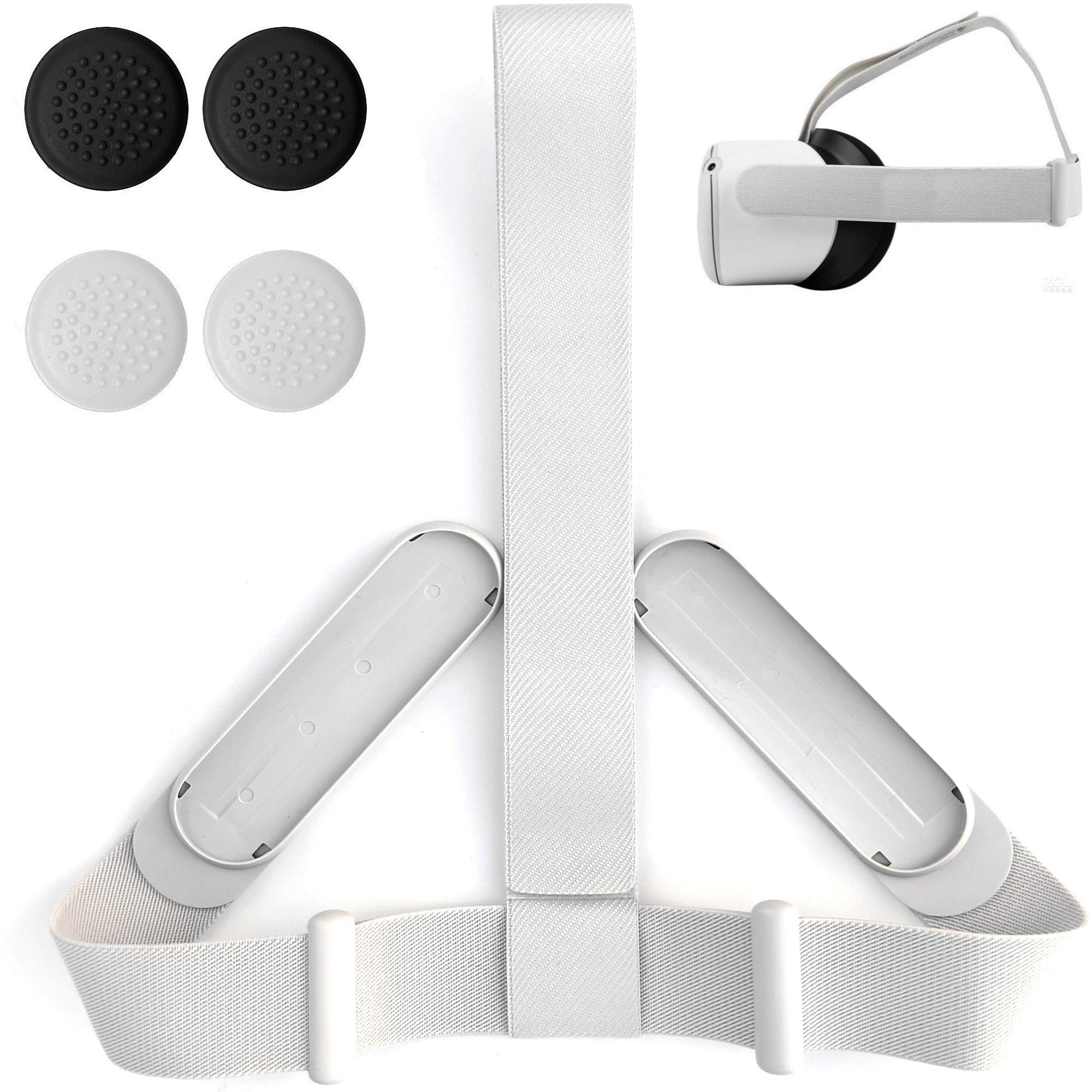 Original Head Strap For Oculus Quest 2 Headset, Replacement Headstrap For Meta Quest 2 Pc Virtual Reality Headsets Vr Accesories